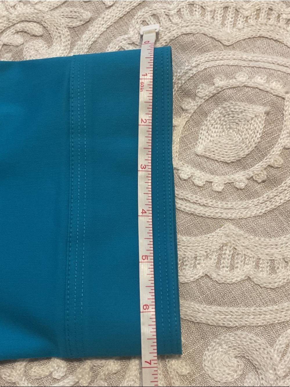 Chico's Vibrant Teal Button-Front Blouse - Picture 8 of 11